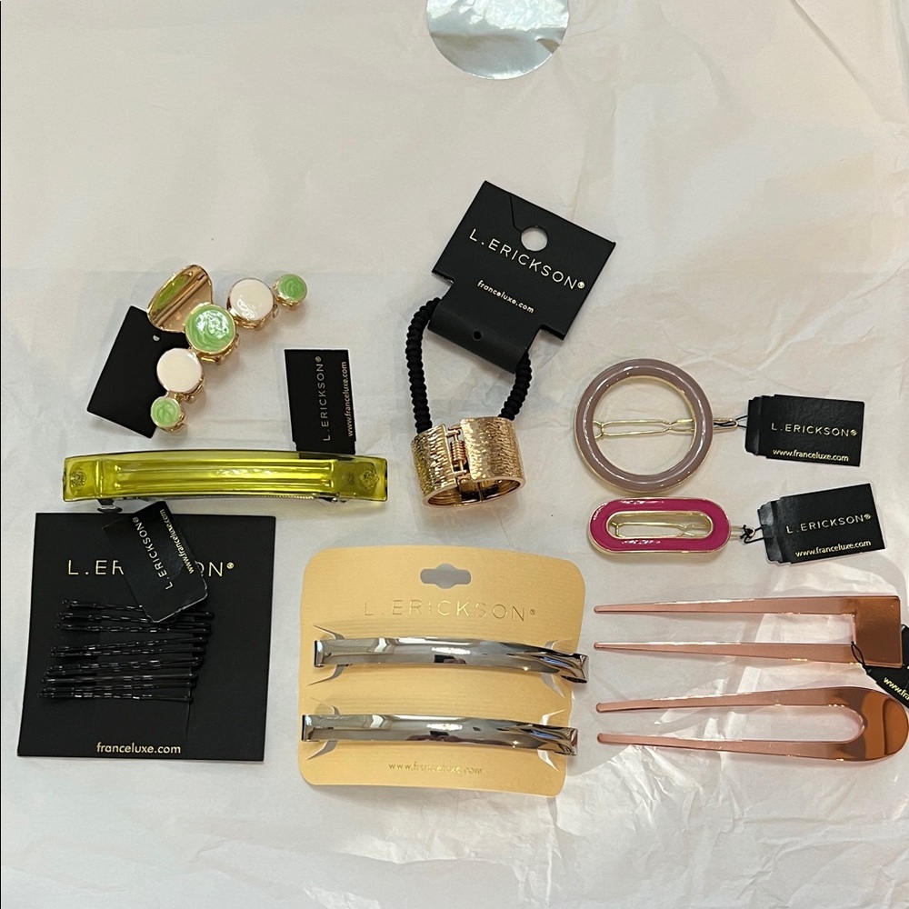 L Erickson Hair Accessories 9 pieces